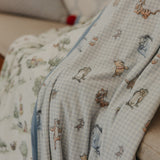 Three-Layer Jumbo Quilt - Hundred Acre Wood