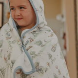 Premium Big Kid Hooded Towel - Hundred Acre Wood