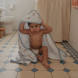 Premium Baby Knit Hooded Towel - Winnie the Pooh and Friends