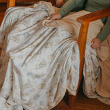 Three-Layer Jumbo Quilt - Hunny