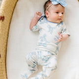 Footed Baby Pants - Daphne