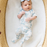 Footed Baby Pants - Daphne