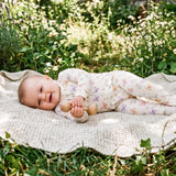 Zip-up Footie - Posie
