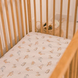 Premium Knit Fitted Crib Sheet - Winnie the Pooh and Friends