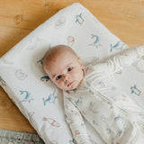 Premium Knit Diaper Changing Pad Cover - Arctic Wonder