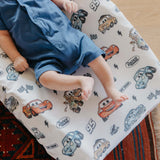 Premium Knit Diaper Changing Pad Cover - Disney Pixar Cars