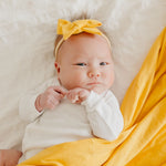 Classic Nylon Bow - Banana