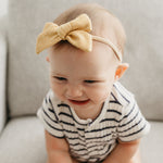 Classic Nylon Bow - Marigold