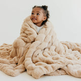 Cloud Plush Blanket - Ecru