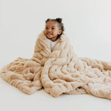 Cloud Plush Blanket - Ecru