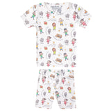 2pc Short Sleeve Pajama Set - CoComelon Friends