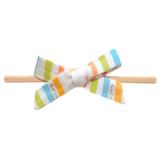 Ribbon Baby Bow - CoComelon Stripe