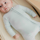 Convertible Zip-Up Footie Pajama - Air