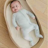 Convertible Zip-Up Footie Pajama - Air