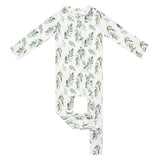 Convertible Zip-Up Footie Pajama - Fern