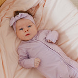 Convertible Zip-Up Footie Pajama - Lily