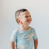 2pc Short Sleeve Pajamas with Pants - Explorer