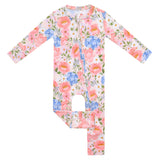 Bamboo Convertible Zip-Up Footie Pajama - Penelope