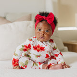 Bamboo Convertible Zip-Up Footie - Holly Anne