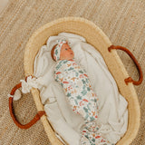 Knit Swaddle Blanket - Ivy