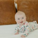 Zip-Up Footie Pajama - Ivy