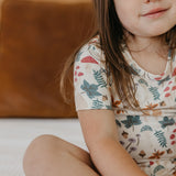 2pc Short Sleeve Pajama Set - Ivy