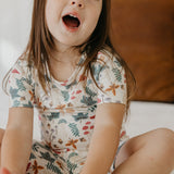 2pc Short Sleeve Pajama Set - Ivy