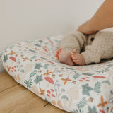 Premium Knit Diaper Changing Pad Cover - Ivy