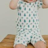2pc Short Sleeve Pajama Set - Alps