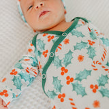 Newborn Knotted Gown - Holly