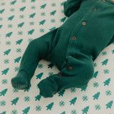 Premium Knit Fitted Crib Sheet - Alps