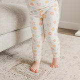 2pc Long Sleeve Pajama Set - Daisy