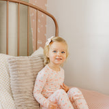 2pc Long Sleeve Pajama Set - Cheery
