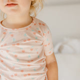 2pc Short Sleeve Pajama Set - Cheery