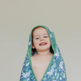 Premium Baby Knit Hooded Towel - Jurassic Park