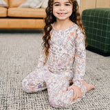 2pc Long Sleeve Pajama Set - Flora
