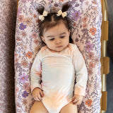Premium Knit Diaper Changing Pad Cover - Flora