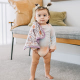 Three-Layer Security Blanket Set - Flora