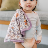 Three-Layer Security Blanket Set - Flora