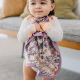 Three-Layer Security Blanket Set - Flora