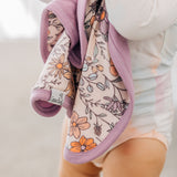 Three-Layer Security Blanket Set - Flora