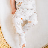 Footed Baby Pants - Luna