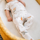 Footed Baby Pants - Luna