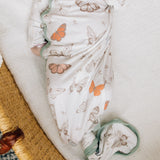 Newborn Knotted Gown - Luna