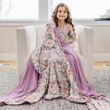 Three-Layer Jumbo Quilt - Flora