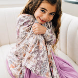 Three-Layer Jumbo Quilt - Flora