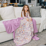 Three-Layer Jumbo Quilt - Flora