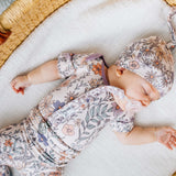 Short Sleeve Bodysuit - Flora
