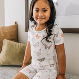 2pc Short Sleeve Pajama Set - Luna