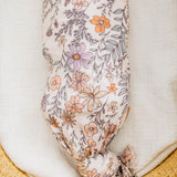 Knit Swaddle Blanket - Flora